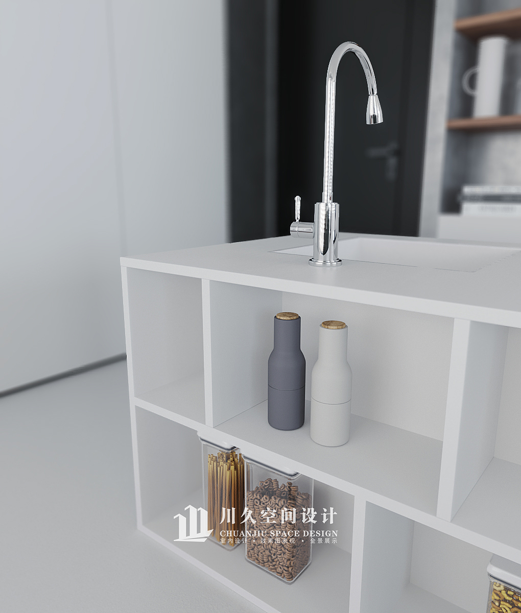 现代住宅公寓表现