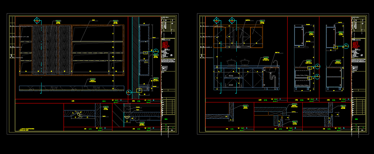 样板间深化施工图案例