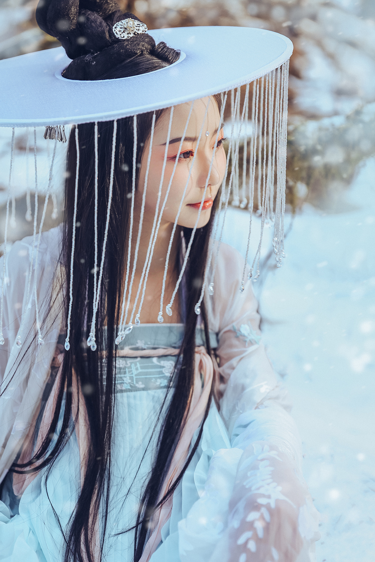 《千山暮雪》（图ZMTAxMjgxMzYw） - 人像摄影 - 站酷设计师小艾野原创素材 - 站酷ZCOOL