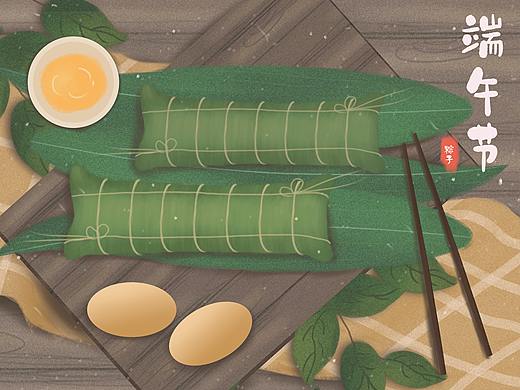 端午节插画 
