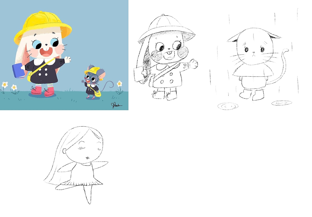 线条练习（图ZMjU5Njc1OTY0） - 商业插画 - 站酷设计师鱼木木是林小鱼原创素材 - 站酷ZCOOL