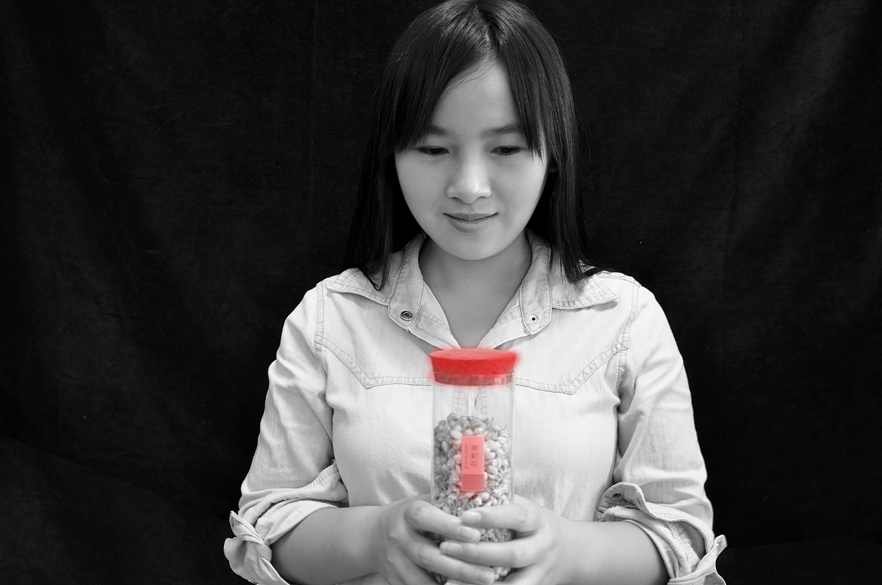 创意黑白亮点摄影