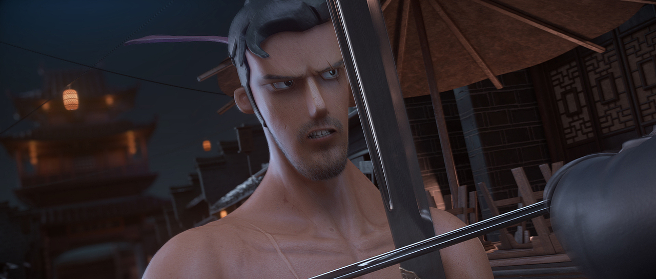 相忘于江湖 毕设渲染图