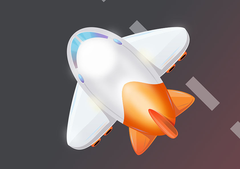 写实小飞机|UI|图标|奔跑d_e蜗牛 - 临摹作品 - 站