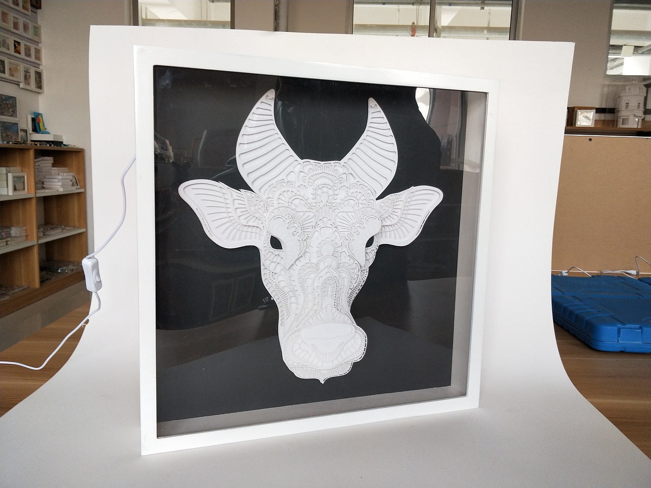 动物头纸雕（图ZMTExMzA3MDgw） - 工艺品设计 - 站酷设计师朱顺立原创素材 - 站酷ZCOOL