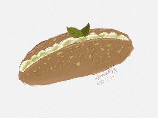 油畫筆觸的小甜品們（個(gè)人主頁-ZNDQ5OTA3NDg=） - 創(chuàng)作習(xí)作 - 站酷設(shè)計(jì)師湯小翼wing原創(chuàng)素材 - 站酷ZCOOL