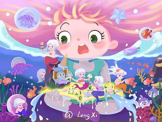 儿童插画作业合集