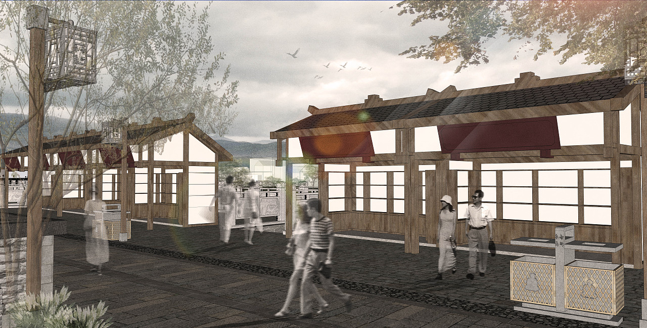 老街区改造（图ZMjc0Njk5OTgw） - 景观设计 - 站酷设计师南京独立设计风声原创素材 - 站酷ZCOOL