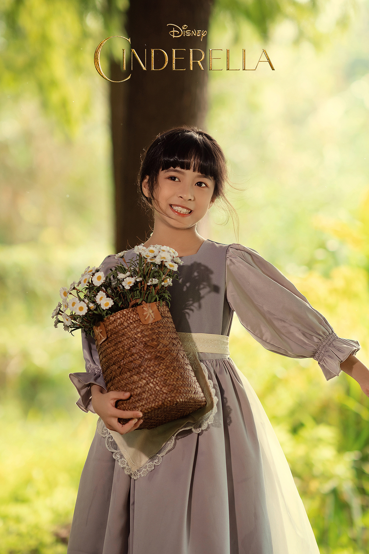 油画里走出来的灰姑娘