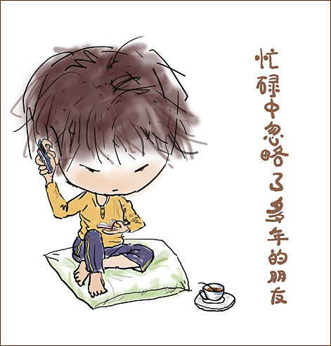 笨小孩部分草图