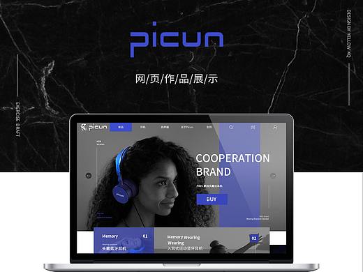 品存耳机网站设计