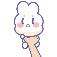 微信表情包设计 | 大头兔的日常（图ZMTcxNjY3NjY0） - 主题/皮肤 - 站酷设计师是树懒原创素材 - 站酷ZCOOL