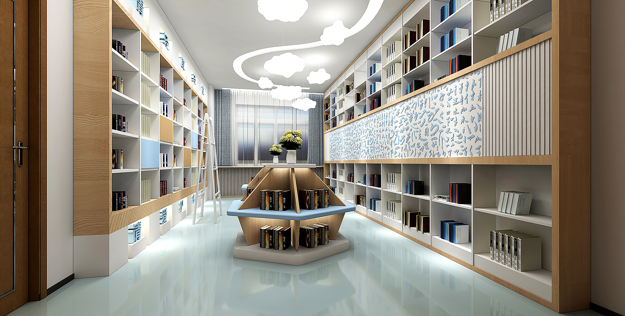 小学生图书阅览室