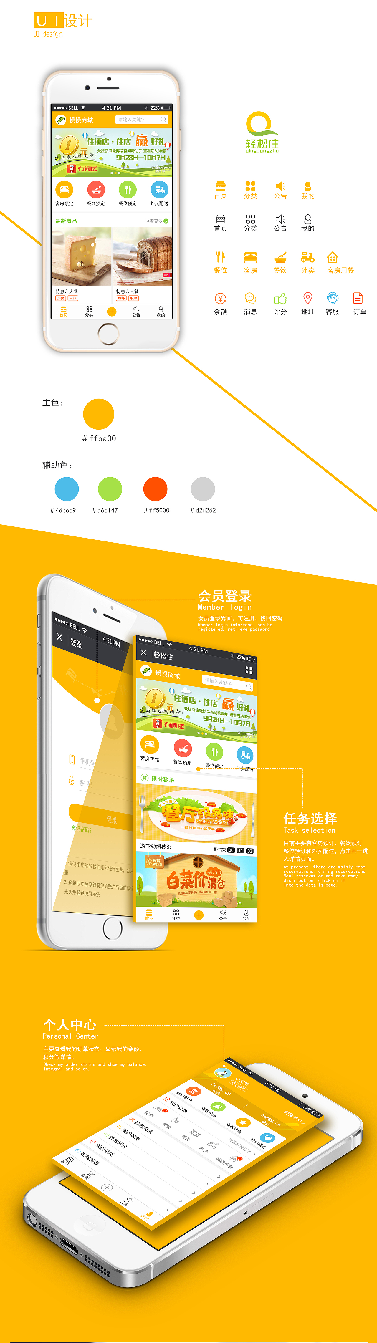 轻松住一期产品--web端&PC后台管理（图ZNjE5ODA3MjQ=） - APP界面 - 站酷设计师小咩123原创素材 - 站酷ZCOOL