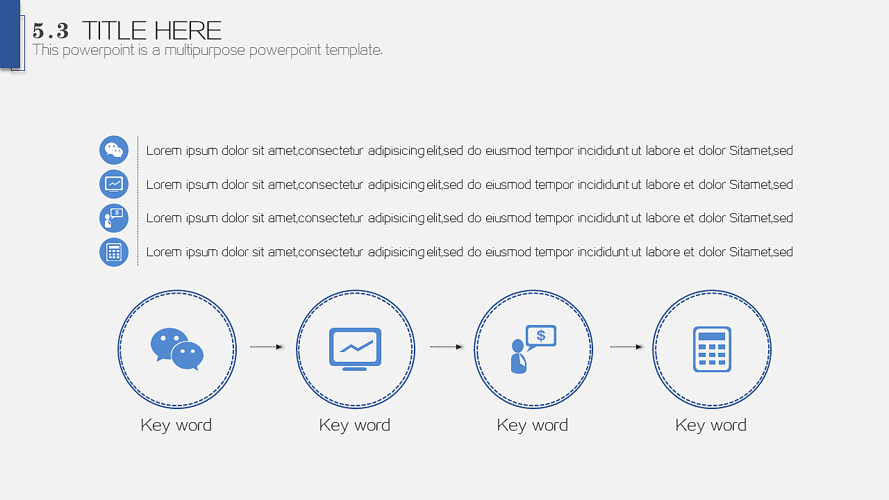 用线条演绎蓝色律动（图ZMzYzNzM1MDg=） - PPT/Keynote - 站酷设计师十月荷原创素材 - 站酷ZCOOL