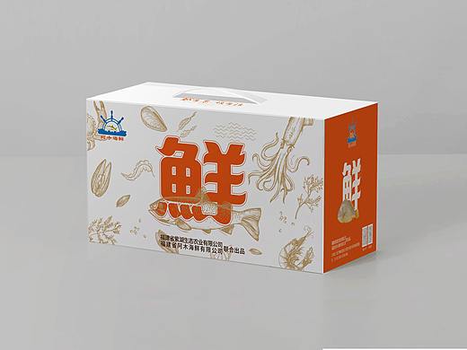 海鲜礼盒包装设计