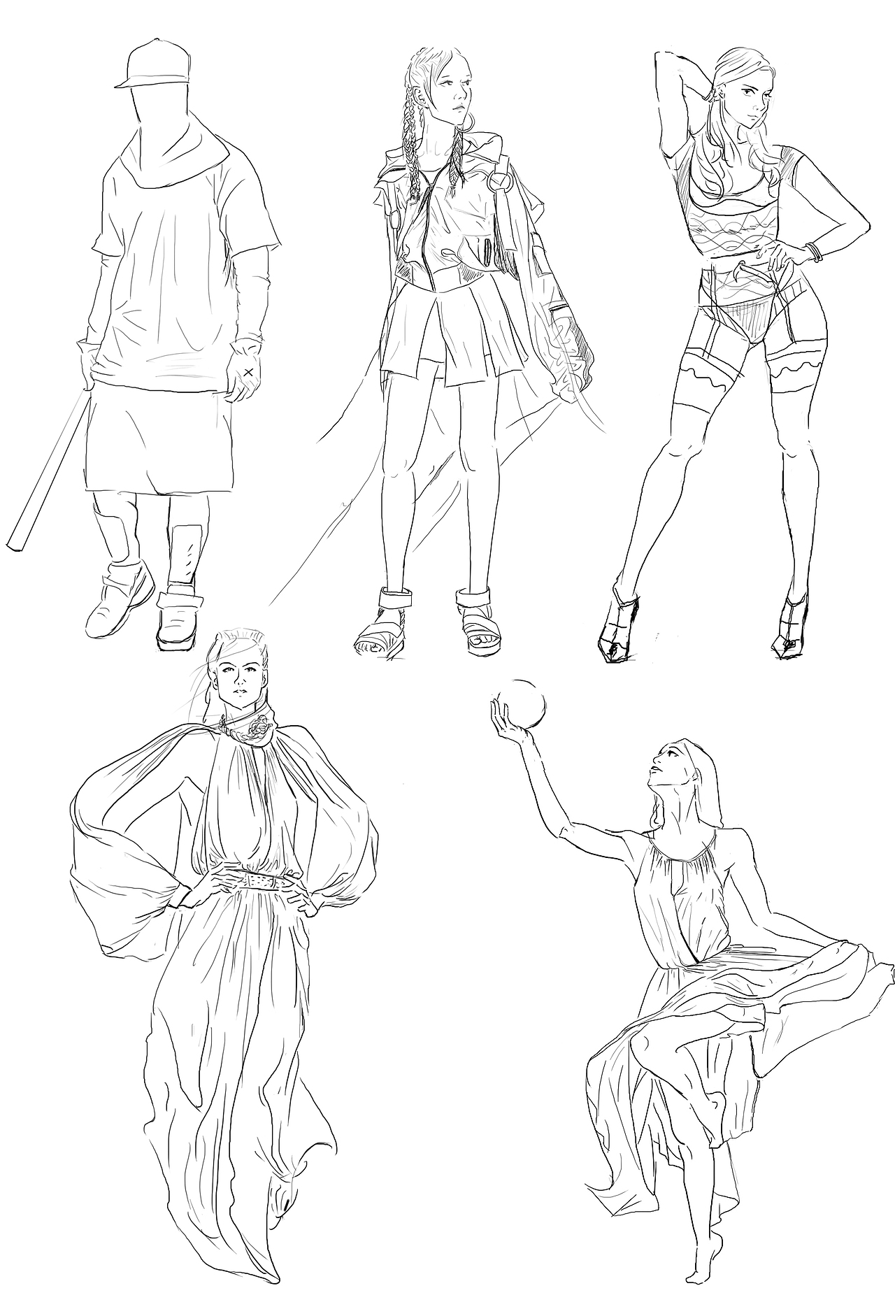 人体结构练习（图ZMTkyMzYzNDcy） - 绘画 - 站酷设计师霜艾原创素材 - 站酷ZCOOL