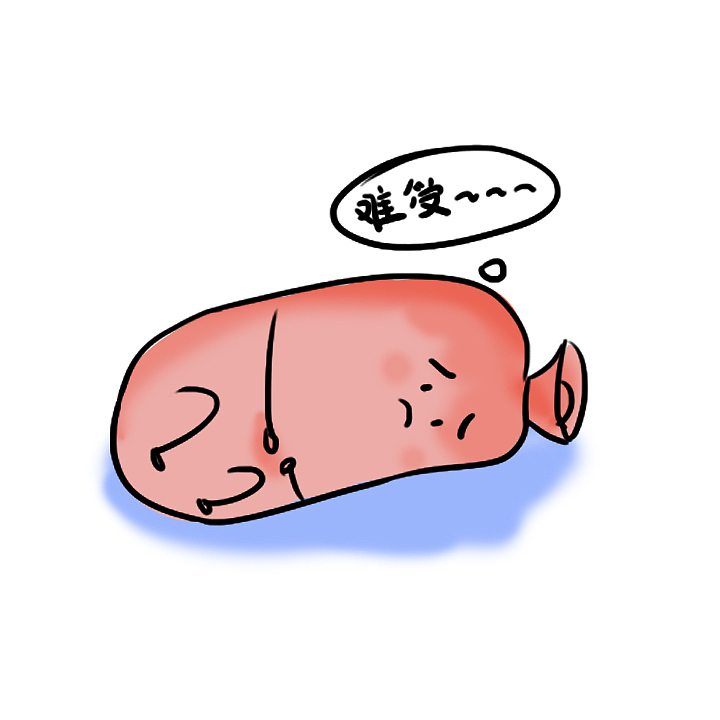 表情包难受的热水袋