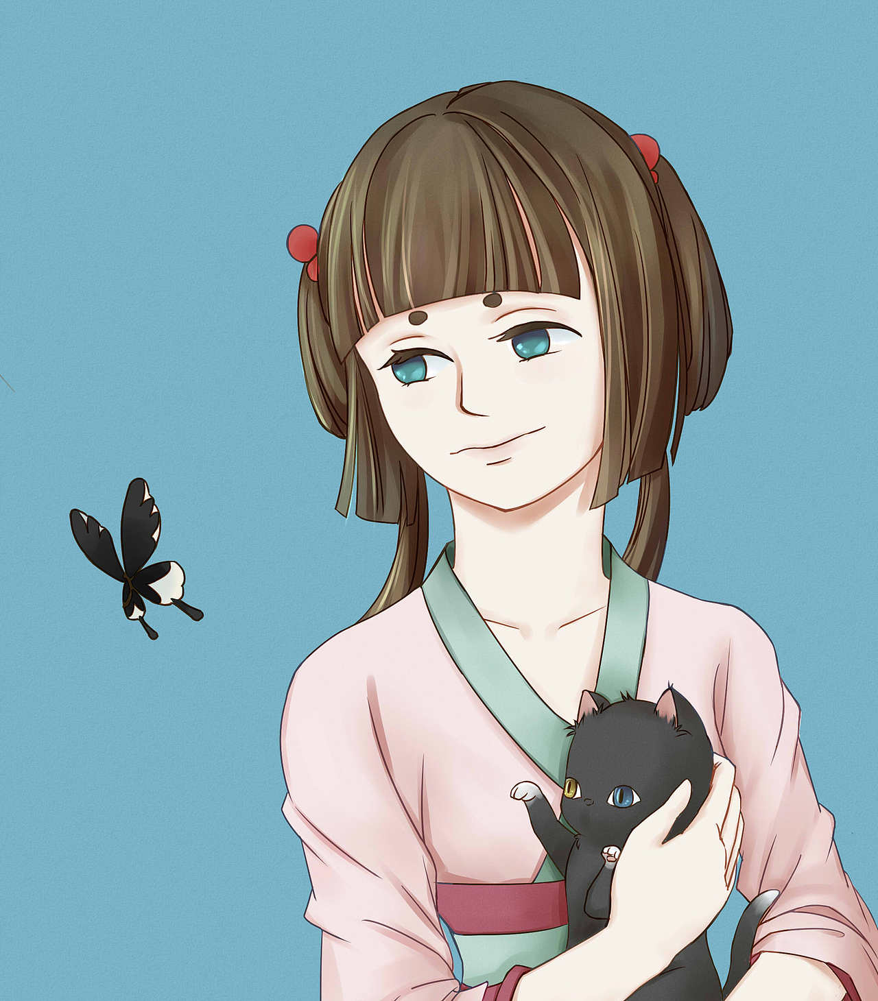 摸几张汉服小姐姐