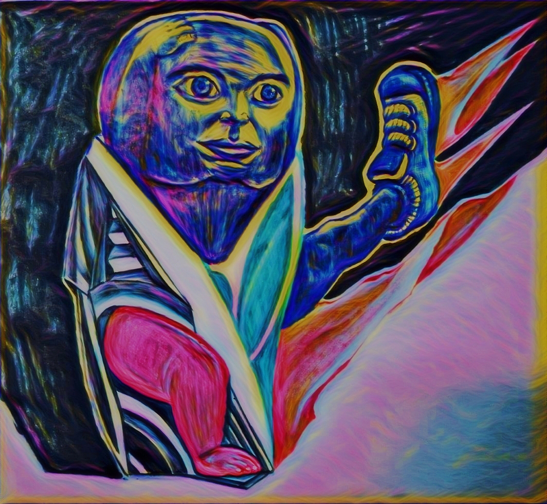 摸头踢脚的大头红秋裤娃娃（图ZMTA1MTU5NjA0） - 概念设定 - 站酷设计师麦亿原创素材 - 站酷ZCOOL