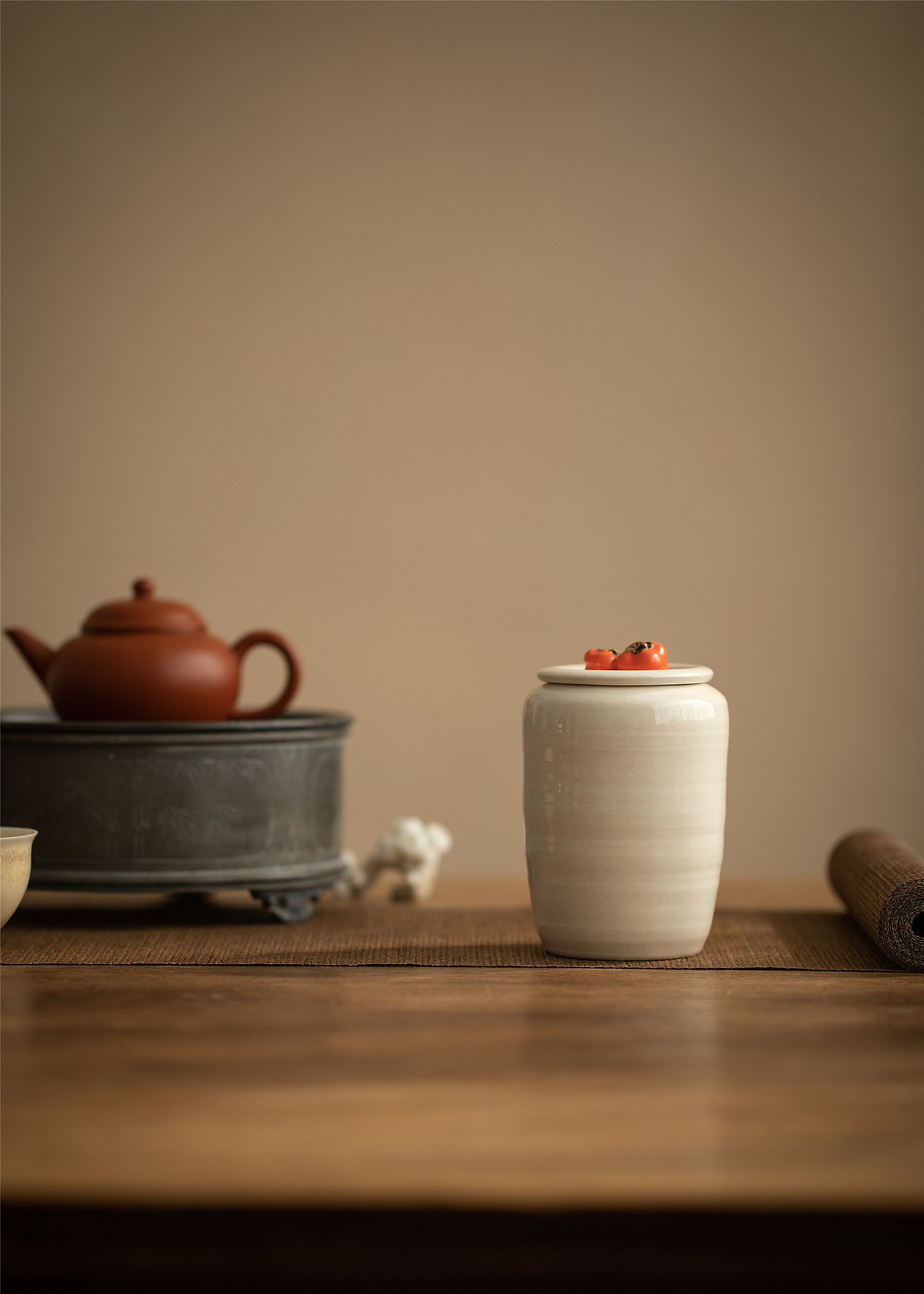 陶瓷茶叶罐/茶道配件|摄影|产品摄影|五七六三 - 原创作品 - 站酷