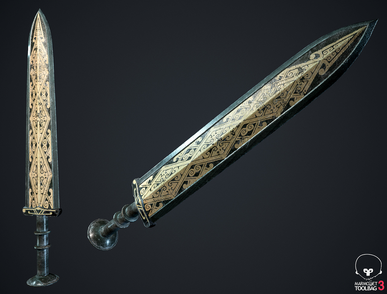 西周青铜剑 主要看材质