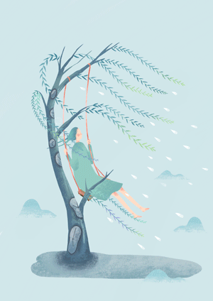 微憩节气茶（图ZMTA0MzczMzQ0） - 艺术插画 - 站酷设计师鹅二岁原创素材 - 站酷ZCOOL