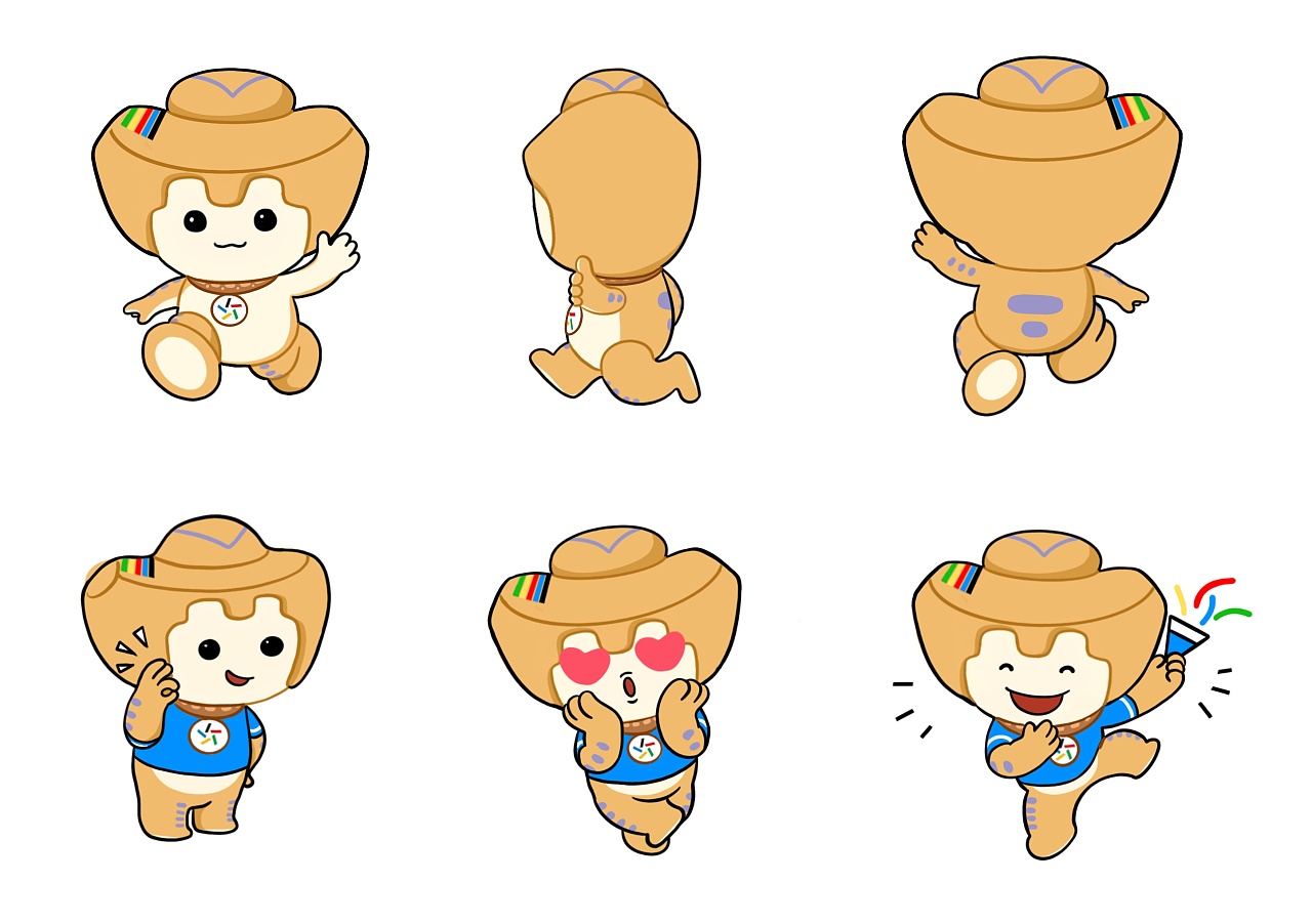 辽宁#体彩吉祥物设计|平面|ip形象|鲁美中英学院团队 - 原创作品