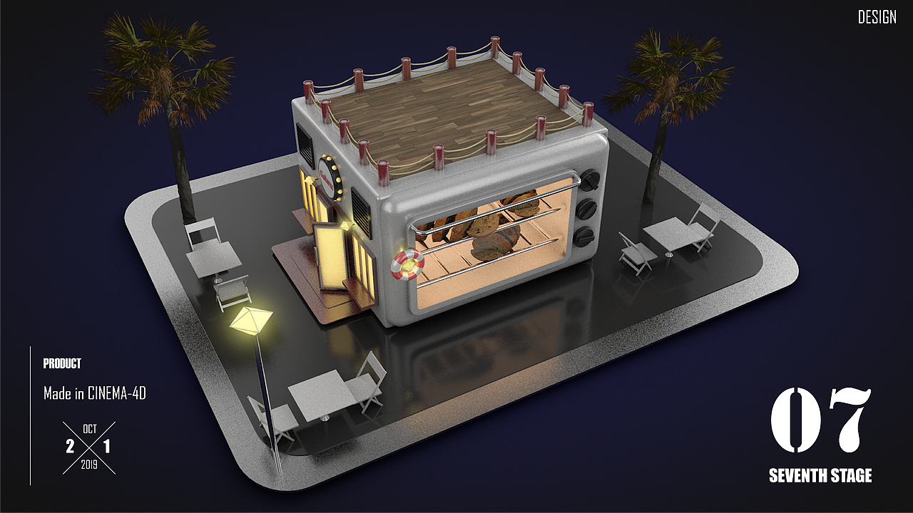 C4D 建模（图ZMjQwNTcxMDQ0） - 其他三维 - 站酷设计师_David_原创素材 - 站酷ZCOOL