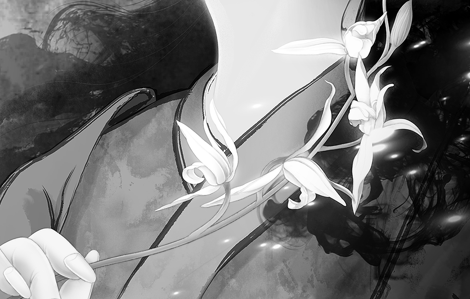 梅兰竹菊（图ZMTU3NzQ1OTY4） - 艺术插画 - 站酷设计师佳仙人原创素材 - 站酷ZCOOL