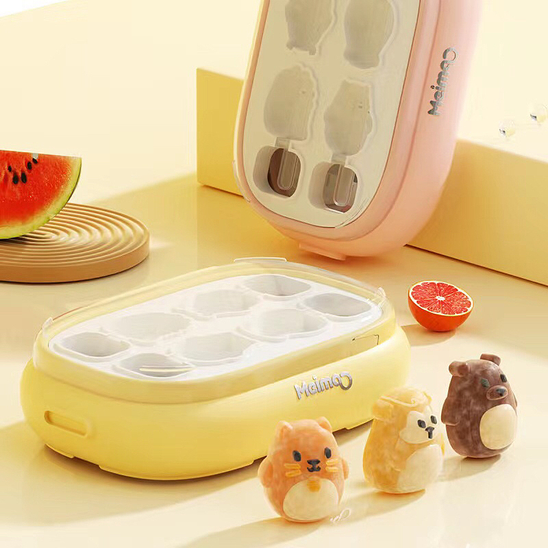 梦研社✖️冰格设计｜冰棒模具7个小雪糕