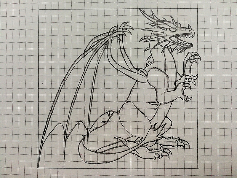 游戏《英雄无敌三》中的黑龙