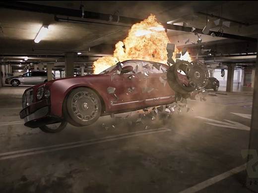 汽车库爆炸+相机拍照 