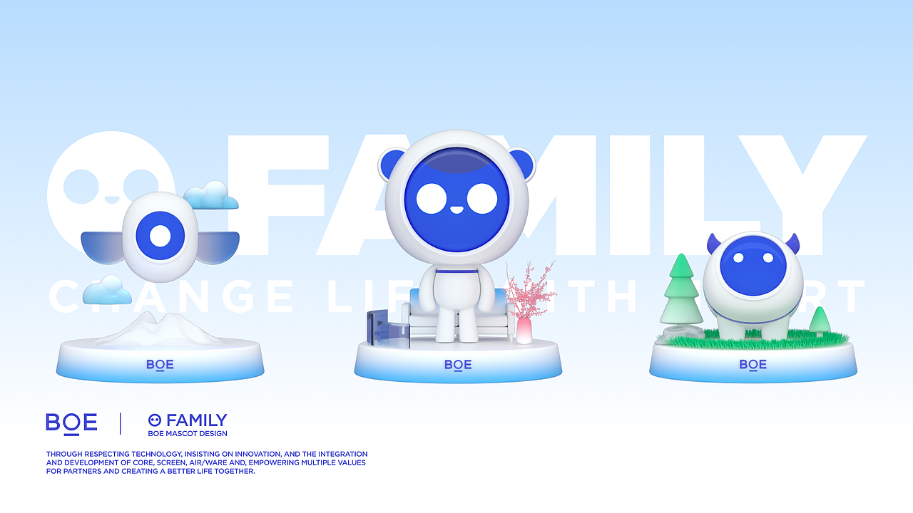 O FAMILY（图ZMzI3NzI4MzE2） - IP形象 - 站酷设计师明明喜爱原创素材 - 站酷ZCOOL