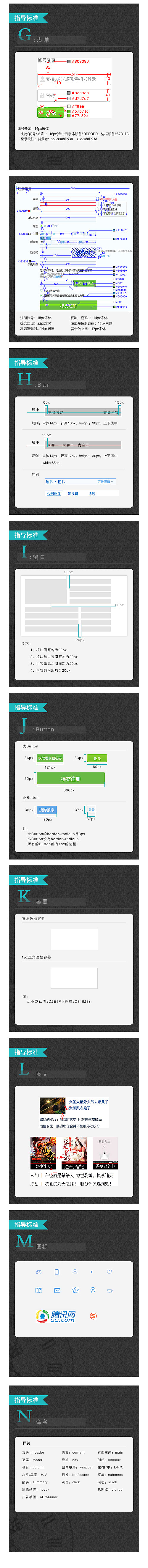 网页设计规范(以腾讯为例)