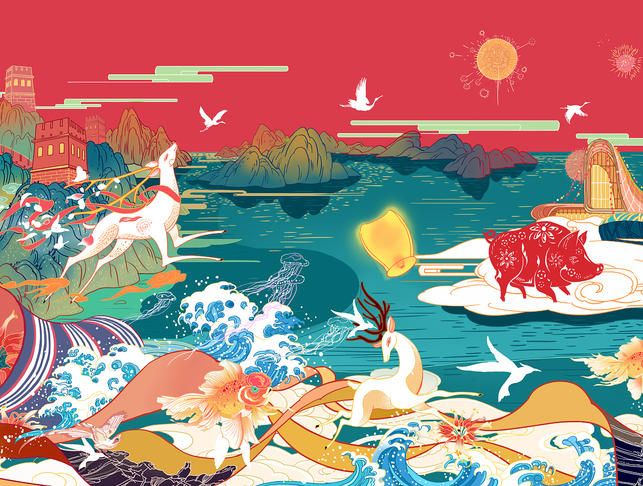 临摹-特浓tn|插画|商业插画|石前 - 临摹作品 - 站酷 (zcool)