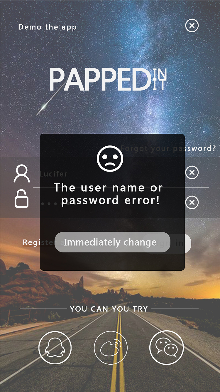 APP登錄頁（圖ZNzE3OTgxOTY=） - APP界面 - 站酷設計師北極之北稱之以南原創(chuàng)素材 - 站酷ZCOOL