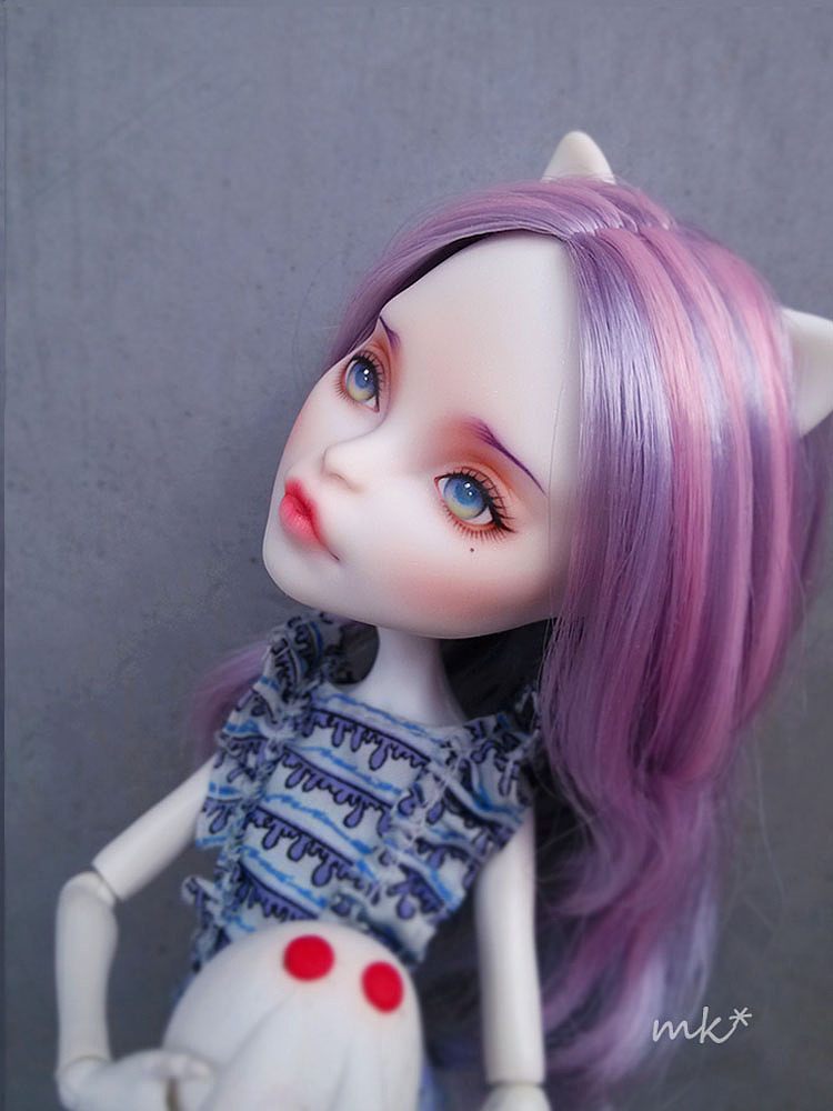 2015 Monster High 怪物高中娃娃 妆图（图ZMzg5MDc2Mjg=） - 工艺品设计 - 站酷设计师米可mk原创素材 - 站酷ZCOOL
