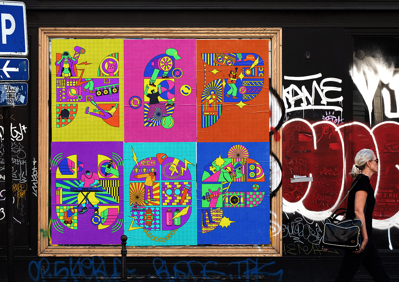 HIPHOP | 嘻哈插画设计