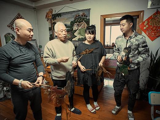 “传承非遗文化，讲述抚顺故事“-皮影戏