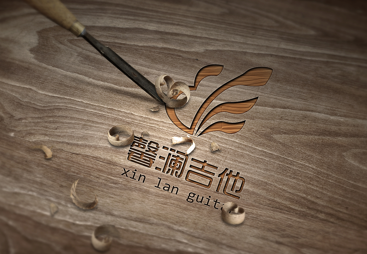 吉他LOGO（图ZMTg2NDI5NjU2） - Logo - 站酷设计师HSIRSTUDIO原创素材 - 站酷ZCOOL