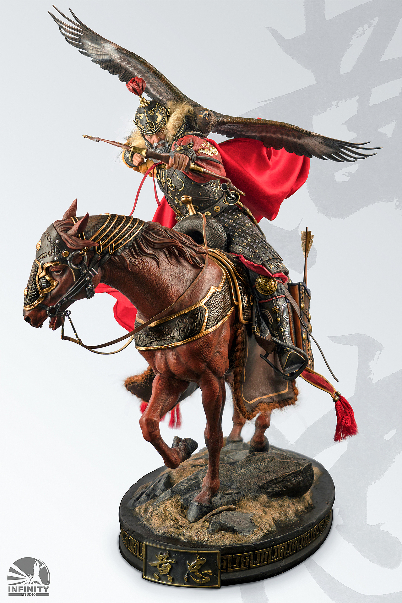 开天工作室【三国五虎系列 1/4黄忠雕像】新品公布