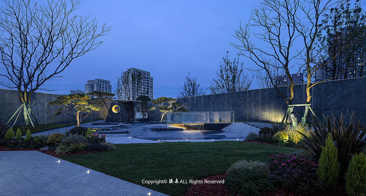 宜宾鲁能云景营销中心景观