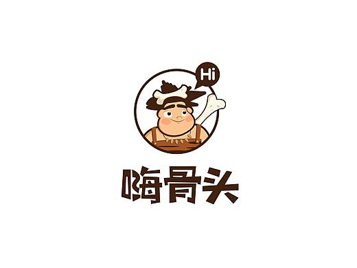 嗨骨头-餐饮卡通形象