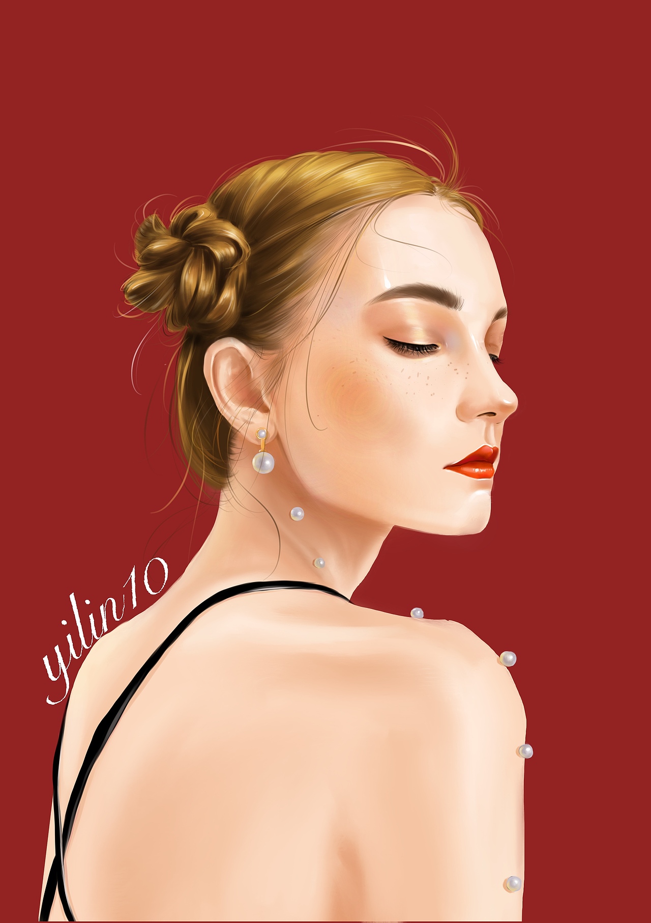 服装设计-procreate插画（图ZMjAyMTczNzM2） - 艺术插画 - 站酷设计师零一手绘原创素材 - 站酷ZCOOL