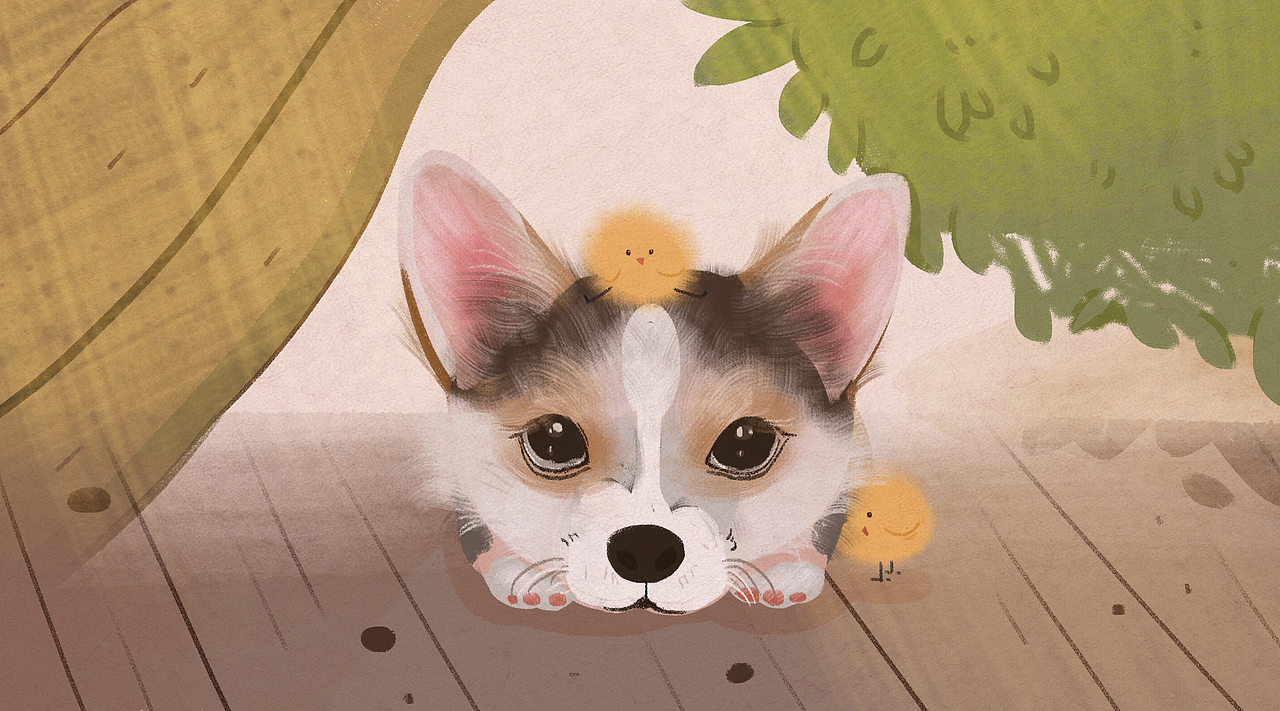 小动物系列插画故事专辑
