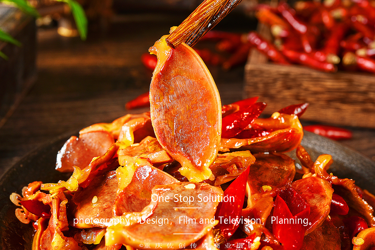 香辣鸭胗|零食摄影佐创传媒