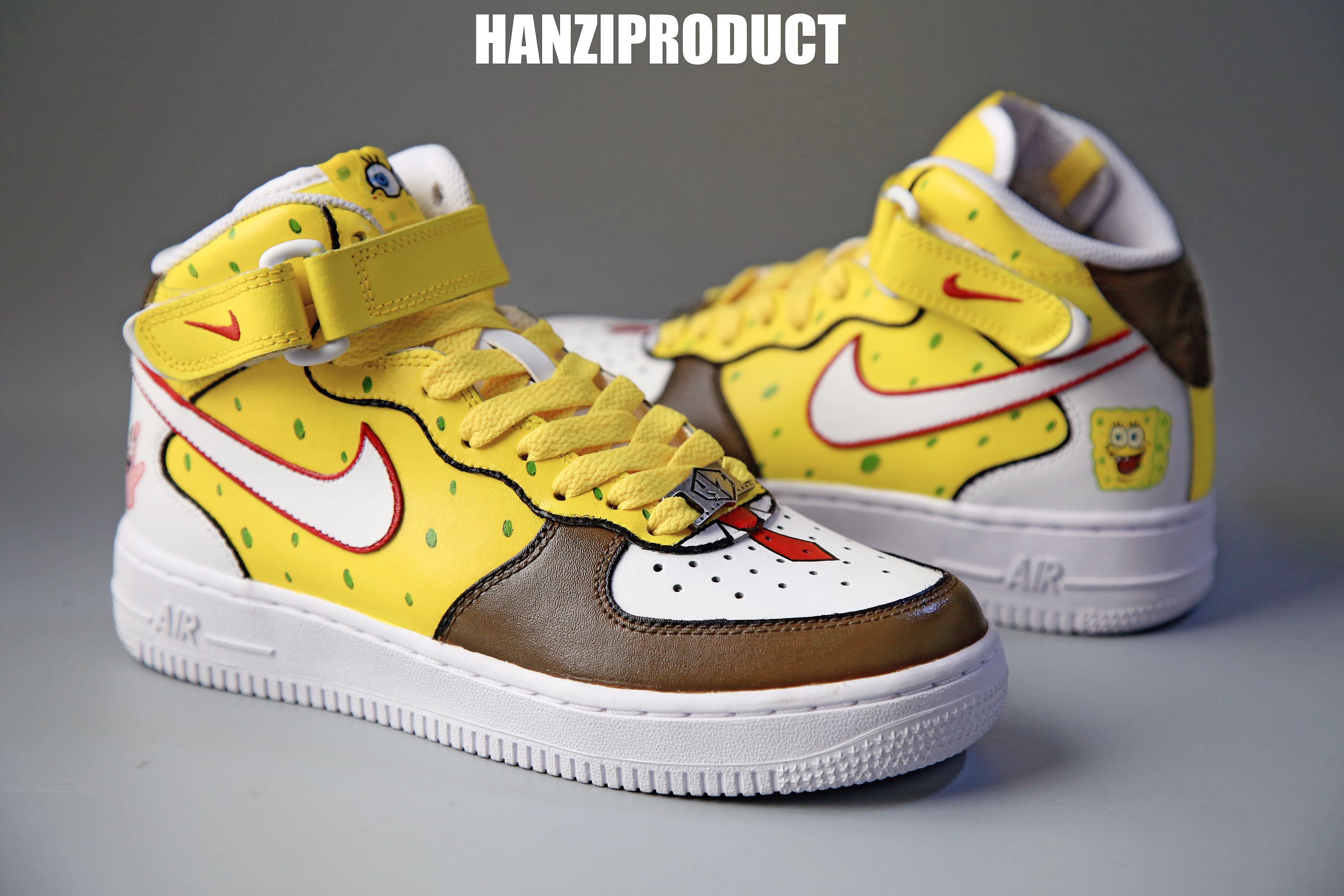 hanzi product air force 1 海绵宝宝 球鞋定制