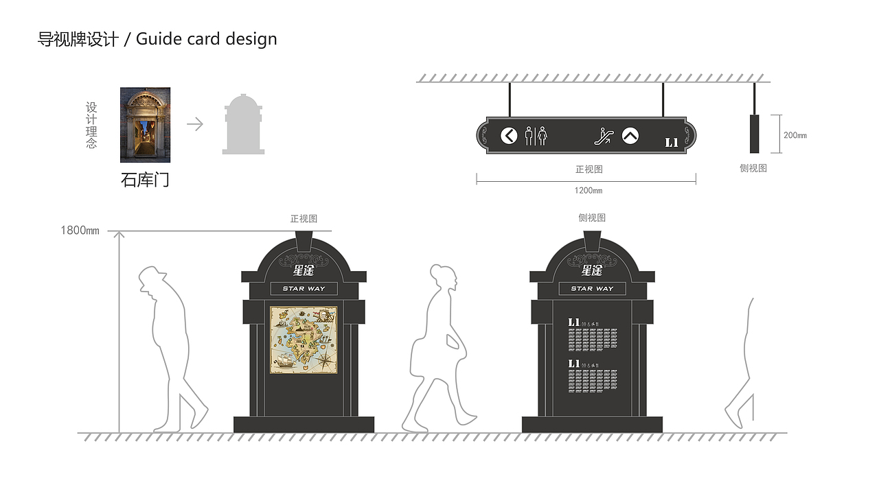 中房-启彩广场导视系统设计