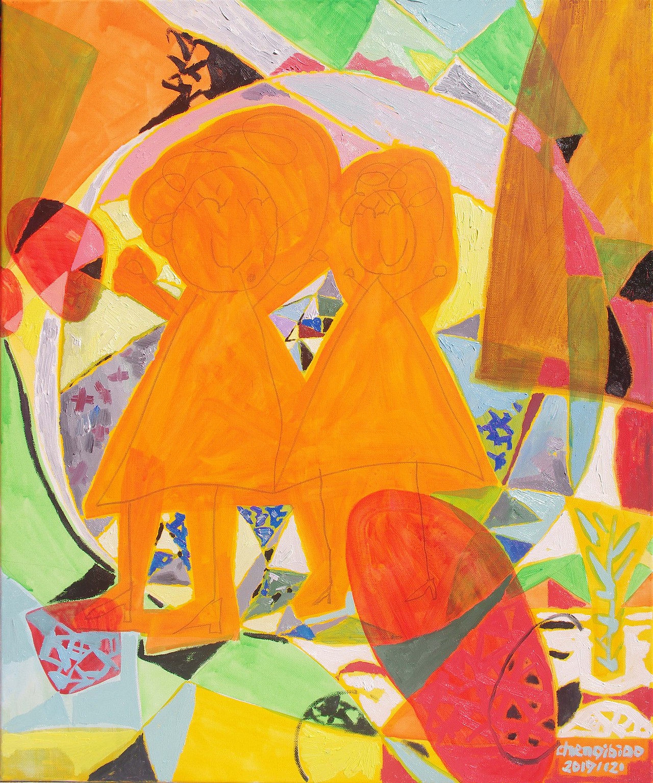 逛街50x60cm.20191121